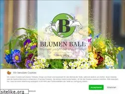 Sites similar to blumen-ball.de