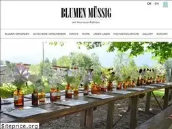 Sites similar to blumen-muessig.de