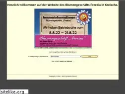 Sites similar to blumengeschaeft-freesia.de