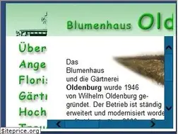 Sites similar to blumenhaus-oldenburg.de