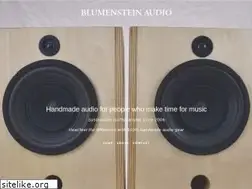 Sites similar to blumensteinaudio.com