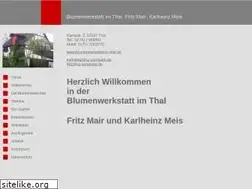 Sites similar to blumenwerkstatt-im-thal.de