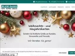 Sites similar to blumgmbh.de