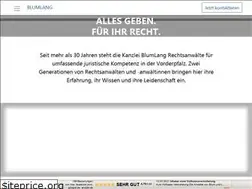 Sites similar to blumlang.de