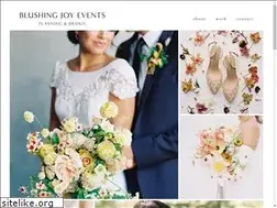 Sites similar to blushingjoyevents.com