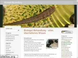 Sites similar to blutegel-behandlung.de