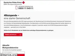 Sites similar to blutspende.de