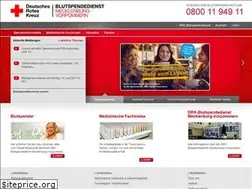 Sites similar to blutspendemv.de
