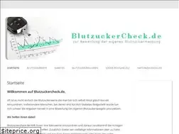 Sites similar to blutzuckercheck.de