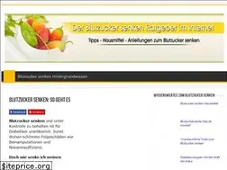 Sites similar to blutzuckersenken.de