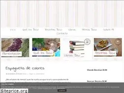 Sites similar to blwaprendiendoacomer.es