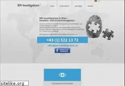 Sites similar to bm-investigations.at