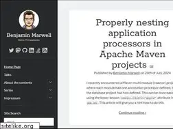 Sites similar to bmarwell.de