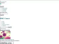 Sites similar to bmccancer.biomedcentral.com