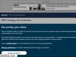 Sites similar to bmcevolbiol.biomedcentral.com