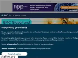 Sites similar to bmcglobalpublichealth.biomedcentral.com