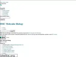 Sites similar to bmcmolbiol.biomedcentral.com