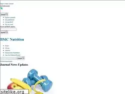 Sites similar to bmcnutr.biomedcentral.com