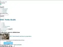 Sites similar to bmcpublichealth.biomedcentral.com