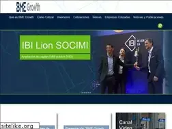 Sites similar to bmegrowth.es