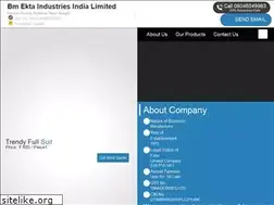 Sites similar to bmekta.in
