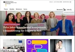 Sites similar to bmfsfj.de