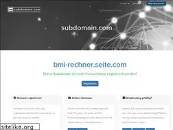 Sites similar to bmi-rechner.seite.com