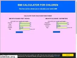 Sites similar to bmiforchildren.com