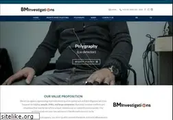 Sites similar to bminvestigations.com