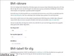 Sites similar to bmiraknare.se
