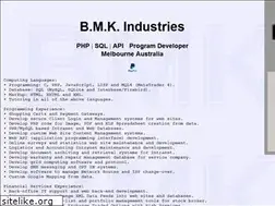 Sites similar to bmk.com.au
