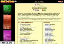 Sites similar to bmksound.de