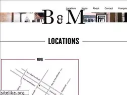 Sites similar to bmrestaurant.com