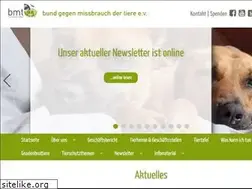 Sites similar to bmt-tierschutz.bmtev.de