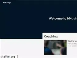 Sites similar to bmusings.io
