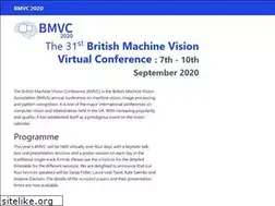 Sites similar to bmvc2020-conference.com