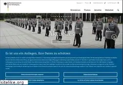 Sites similar to bmvg.de