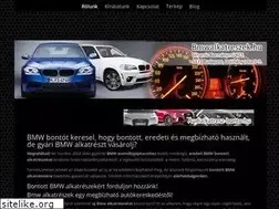 Sites similar to bmwalkatreszek.hu