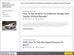 Sites similar to bmwcodingdatabase.com