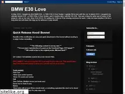 Sites similar to bmwe30love.blogspot.com