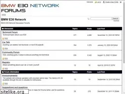 Sites similar to bmwe30network.net