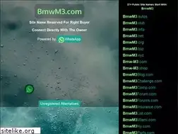 Sites similar to bmwm3.com