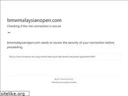 Sites similar to bmwmalaysianopen.com