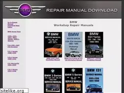 Sites similar to bmwrepairmanuals.com