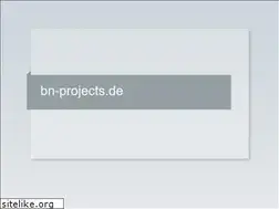 Sites similar to bn-projects.de