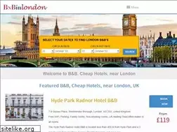Sites similar to bnbinlondon.com