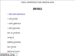 Sites similar to bndnails.com