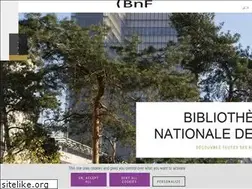 Sites similar to bnf.fr