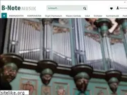 Sites similar to bnote.de
