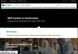 Sites similar to bnpparibas.ch